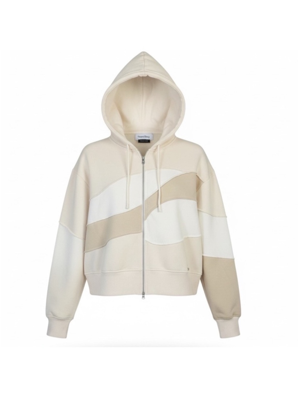 House of Sunny NWT Patchwork Landscape Hoodie in Marble Size XL